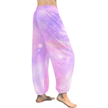 Load image into Gallery viewer, Ti Amo I love you  - Exclusive Brand  - Pink Star Pattern - Women&#39;s Harem Pants
