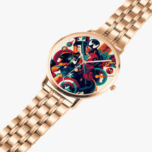 Load image into Gallery viewer, Ti Amo I love you - Exclusive Brand - Marvel Mashup - Designer Instafamous Steel Strap Quartz Watch
