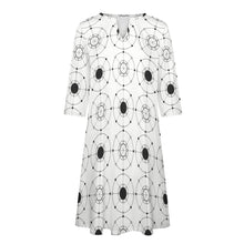 Load image into Gallery viewer, Ti Amo I love you - Exclusive Brand - 7-Point Long Sleeved Dress
