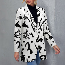 Load image into Gallery viewer, Ti Amo I love you - Exclusive Brand - Womens Suit Blazer Jacket
