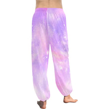 Load image into Gallery viewer, Ti Amo I love you  - Exclusive Brand  - Pink Star Pattern - Women&#39;s Harem Pants
