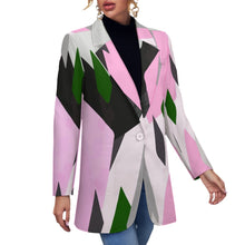 Load image into Gallery viewer, Ti Amo I love you - Exclusive Brand - Womens Suit Blazer Jacket - 2XS-2XL
