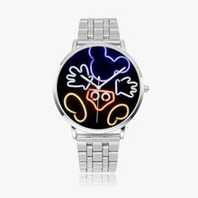 Load image into Gallery viewer, Ti Amo I love you  - Exclusive Brand  - Mickey Mouse - Unisex Designer Instafamous Steel Strap Quartz Watch
