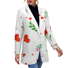 Load image into Gallery viewer, Ti Amo I love you - Exclusive Brand - Womens Suit Blazer Jacket
