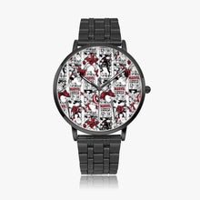 Load image into Gallery viewer, Ti Amo I love you  - Exclusive Brand  - Mens Designer  Instafamous Steel Strap Quartz Watch
