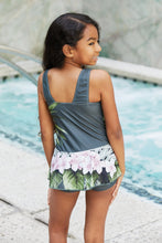 Load image into Gallery viewer, Toddler / Kids - Girls - Marina West Swim Clear Waters Swim Dress in Aloha Forest - Sizes 2-3T-Kids 10/11
