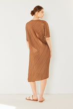 Load image into Gallery viewer, Marina West Swim Pleated Dolman Sleeve Dress
