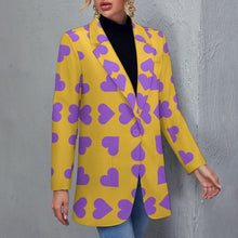 Load image into Gallery viewer, Ti Amo I love you - Exclusive Brand - Womens Suit Blazer Jacket - 2XS-2XL
