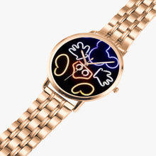 Load image into Gallery viewer, Ti Amo I love you  - Exclusive Brand  - Mickey Mouse - Unisex Designer Instafamous Steel Strap Quartz Watch
