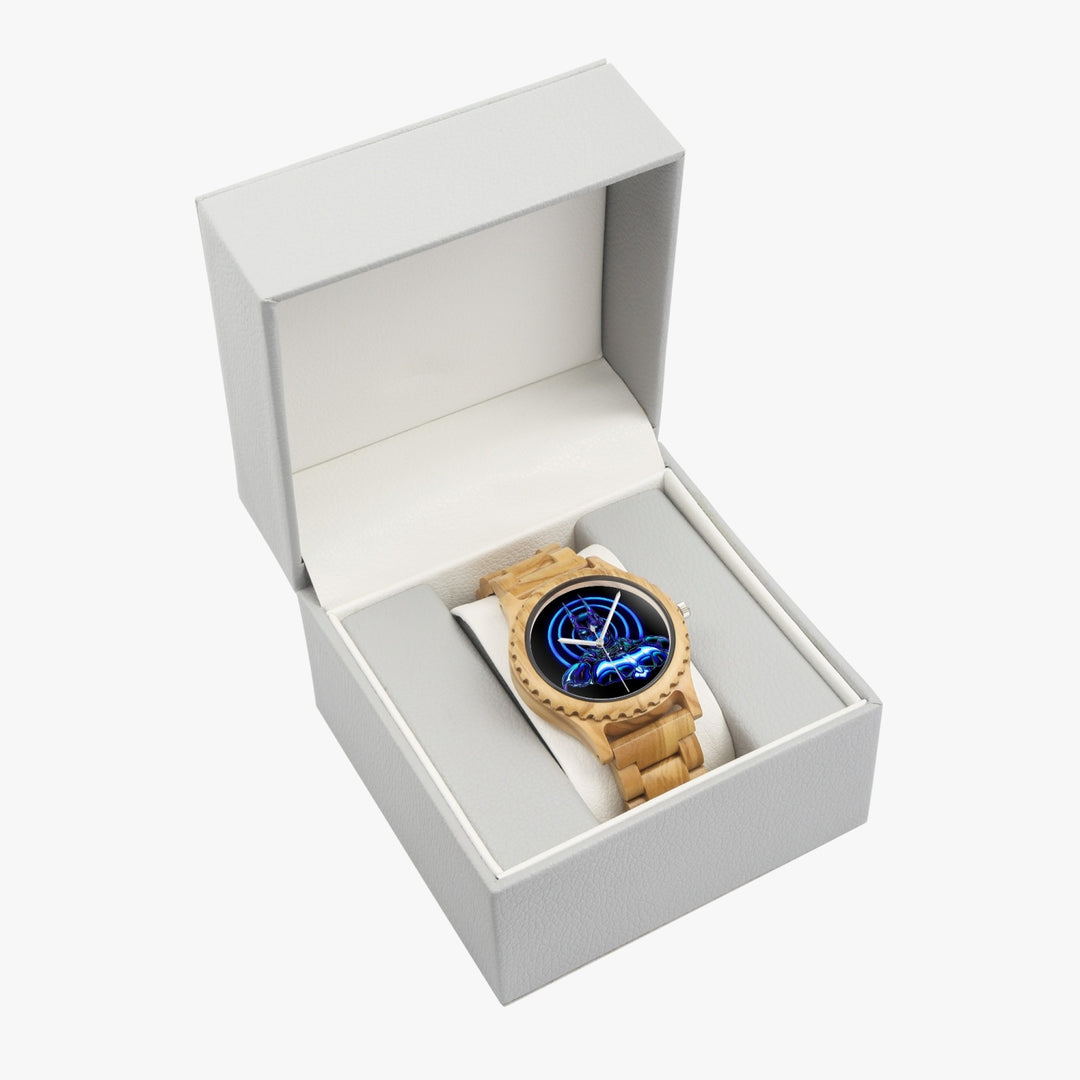 Ti Amo I love you - Exclusive Brand  - Italian Olive Lumber Wooden Watch