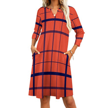 Load image into Gallery viewer, Ti Amo I love you - Exclusive Brand - 7-Point Long Sleeved Dress
