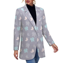 Load image into Gallery viewer, Ti Amo I love you - Exclusive Brand - Womens Suit Blazer Jacket
