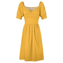 Load image into Gallery viewer, Ti Amo I love - Exclusive Brand - Colors Womens Fall Solid Colors - Sweetheart Dress
