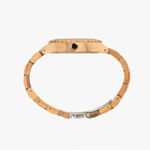 Load image into Gallery viewer, Ti Amo I love you Exclusive Brand  - Lilo &amp; Stitch - Italian Olive Lumber Wooden Watch
