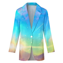 Load image into Gallery viewer, Ti Amo I love you - Exclusive Brand - Womens Suit Blazer Jacket - 2XS-2XL
