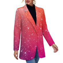 Load image into Gallery viewer, Ti Amo I love you - Exclusive Brand - Womens Suit Blazer Jacket - 2XS-2XL
