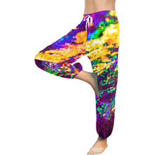 Load image into Gallery viewer, Ti Amo I love you  - Exclusive Brand  -  Oil Paint Pattern - Women&#39;s Harem Pants
