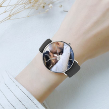 Load image into Gallery viewer, Your Custom - Watch Women&#39;s Golden &amp; Silver Pointers Leather Quartz Watches [Premium Gift Box]
