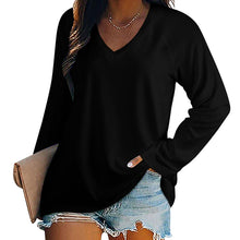 Load image into Gallery viewer, Ti Amo I love you - Exclusive Brand - Women&#39;s Long Sleeve Loose Tee
