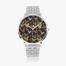 Load image into Gallery viewer, Ti Amo I love you  - Exclusive Brand  - Brown Mickey Ears - Unisex Instafamous Steel Strap Quartz Watch
