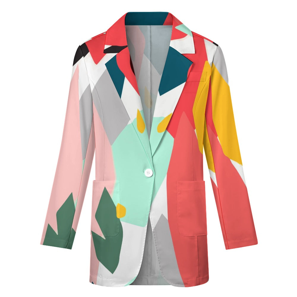 Ti Amo I love you - Exclusive Brand - Womens Suit Blazer Jacket