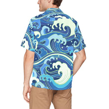 Load image into Gallery viewer, Ti Amo I love you - Exclusive Brand - Mens Hawaiian Shirt with Chest Pocket
