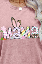 Load image into Gallery viewer, Easter MAMA Graphic Round Neck T-Shirt
