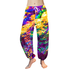 Load image into Gallery viewer, Ti Amo I love you  - Exclusive Brand  -  Oil Paint Pattern - Women&#39;s Harem Pants
