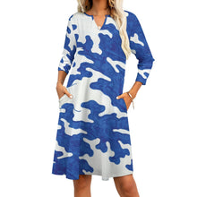 Load image into Gallery viewer, Ti Amo I love you - Exclusive Brand - 7-Point Long Sleeved Dress
