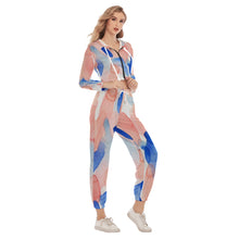 Load image into Gallery viewer, Ti Amo I love you - Exclusive Brand - Women&#39;s Crop Hoodie Sports Set
