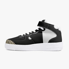 Load image into Gallery viewer, Ti Amo I love you - Exclusive Brand - Asymmetrical Pattern - Mens / Womens - New High-Top Leather Sports Sneakers
