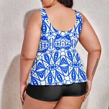 Load image into Gallery viewer, Ti Amo I love you - Exclusive Brand - Women&#39;s Plus Size Drawstring 2pc Swimsuit - Sizes XL-6Xl
