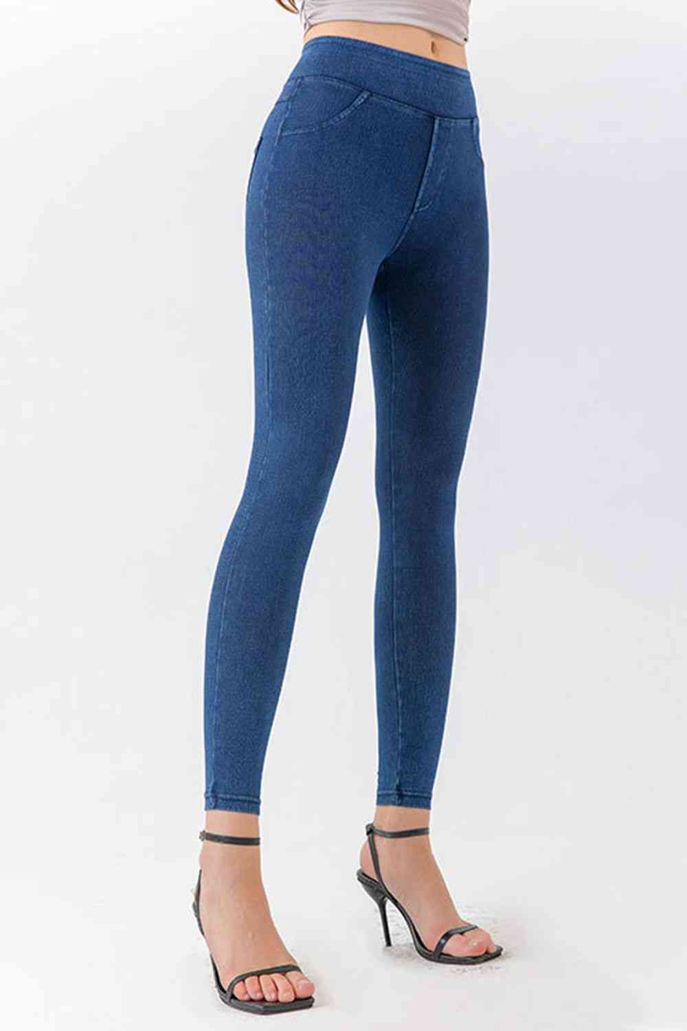 5 Colors - High Waist Skinny Jeans