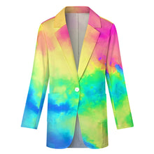 Load image into Gallery viewer, Ti Amo I love you - Exclusive Brand - Womens Suit Blazer Jacket - 2XS-2XL
