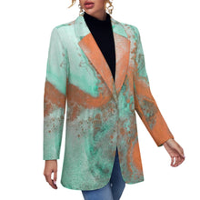 Load image into Gallery viewer, Ti Amo I love you - Exclusive Brand - Womens Suit Blazer Jacket
