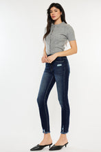 Load image into Gallery viewer, Kancan Full Size Cat&#39;s Whiskers Raw Hem High Waist Jeans
