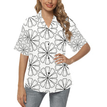 Load image into Gallery viewer, Ti Amo I love you - Exclusive Brand  - Women&#39;s Hawaiian Shirts - Sizes S-2XL
