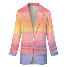 Load image into Gallery viewer, Ti Amo I love you - Exclusive Brand - Womens Suit Blazer Jacket
