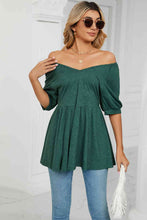 Load image into Gallery viewer, Ti Amo I love you -V-Neck Babydoll Top
