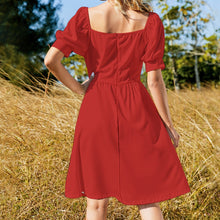 Load image into Gallery viewer, Ti Amo I love - Exclusive Brand - Colors Womens Fall Solid Colors - Sweetheart Dress
