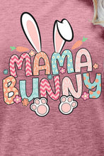 Load image into Gallery viewer, MAMA BUNNY Easter Graphic Short Sleeve Tee
