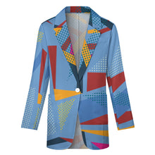 Load image into Gallery viewer, Ti Amo I love you - Exclusive Brand - Womens Suit Blazer Jacket
