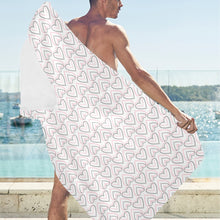 Load image into Gallery viewer, Ti Amo I love you -  Exclusive Brand - 10 Styles - Beach Towels 30&quot;x 60&quot;
