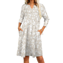 Load image into Gallery viewer, Ti Amo I love you - Exclusive Brand - 8 Styles - 7-point Long Sleeve Dresses - Sizss S-5XL
