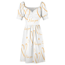 Load image into Gallery viewer, Ti Amo I love you - Exclusive Brand - Sweetheart Dress - Sizes 2XS-6XL
