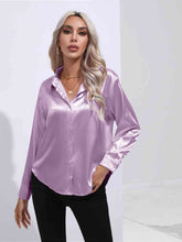 Load image into Gallery viewer, 9 Colors - Collared Neck Buttoned Long Sleeve Shirt
