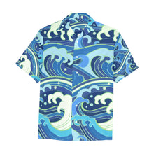 Load image into Gallery viewer, Ti Amo I love you - Exclusive Brand - Mens Hawaiian Shirt with Chest Pocket
