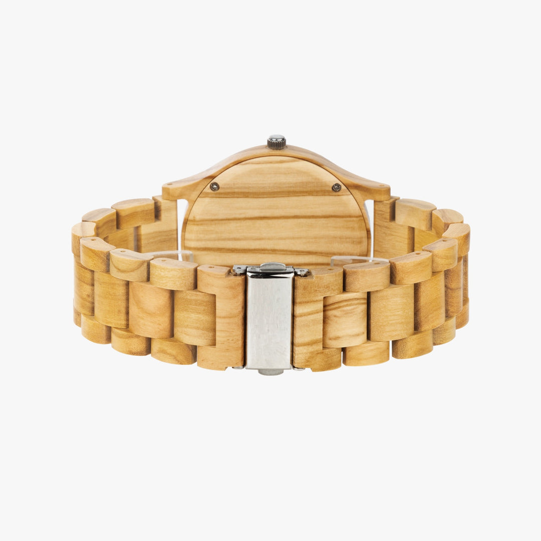 Ti Amo I love you Exclusive Brand  - Lilo & Stitch - Italian Olive Lumber Wooden Watch