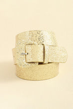 Load image into Gallery viewer, Glitter PU Leather Belt
