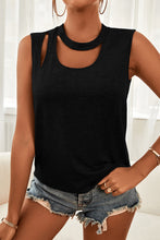 Load image into Gallery viewer, Womens / Teen Girls - Cutout Sleeveless Top - Only Sizes S, M Left
